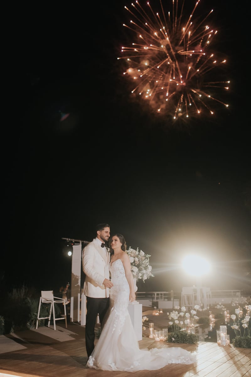 Helen and Aron's White Wedding in Athens 