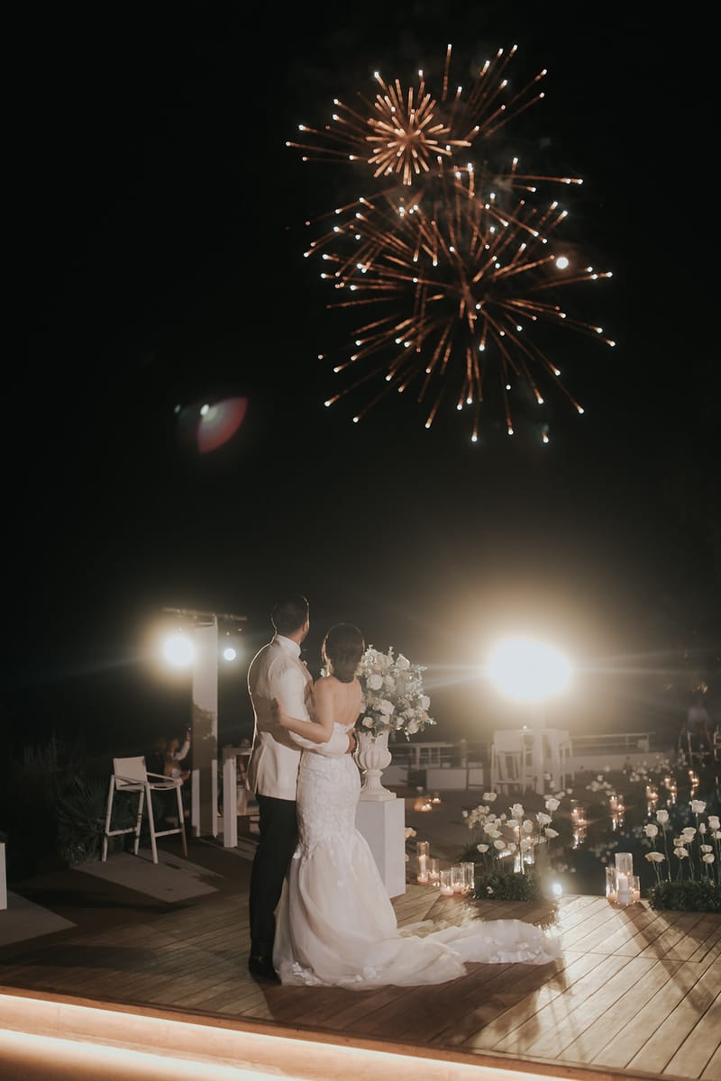 Helen and Aron's White Wedding in Athens 
