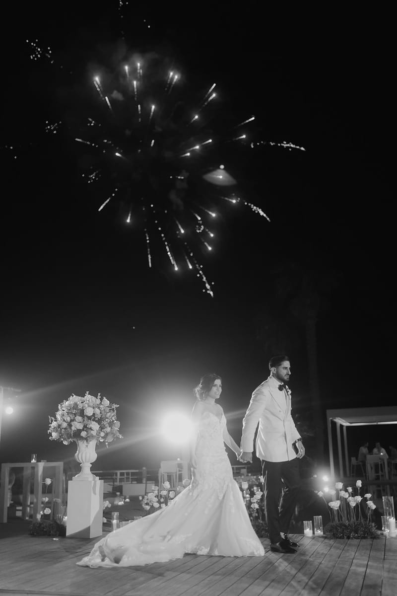 Helen and Aron's White Wedding in Athens 