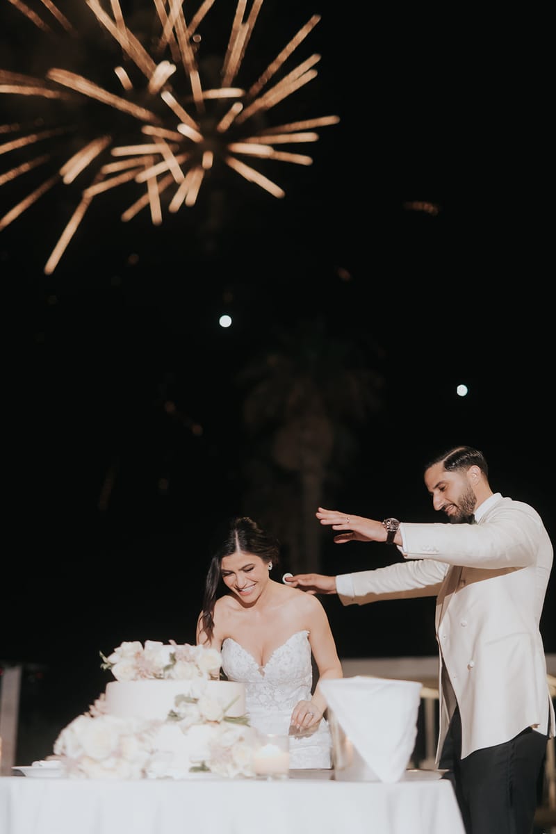 Helen and Aron's White Wedding in Athens 