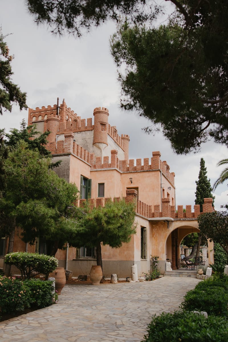 Aimee & Seymour Wedding at the Pyrgos Melissourgou