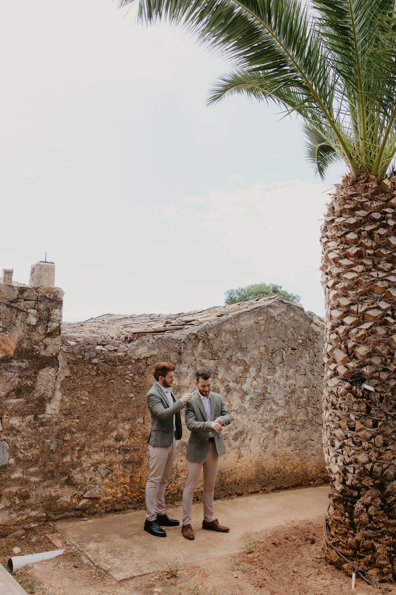 Aimee & Seymour Wedding at the Pyrgos Melissourgou