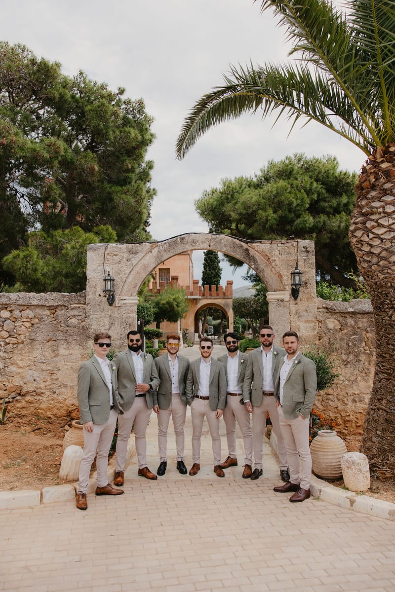 Aimee & Seymour Wedding at the Pyrgos Melissourgou