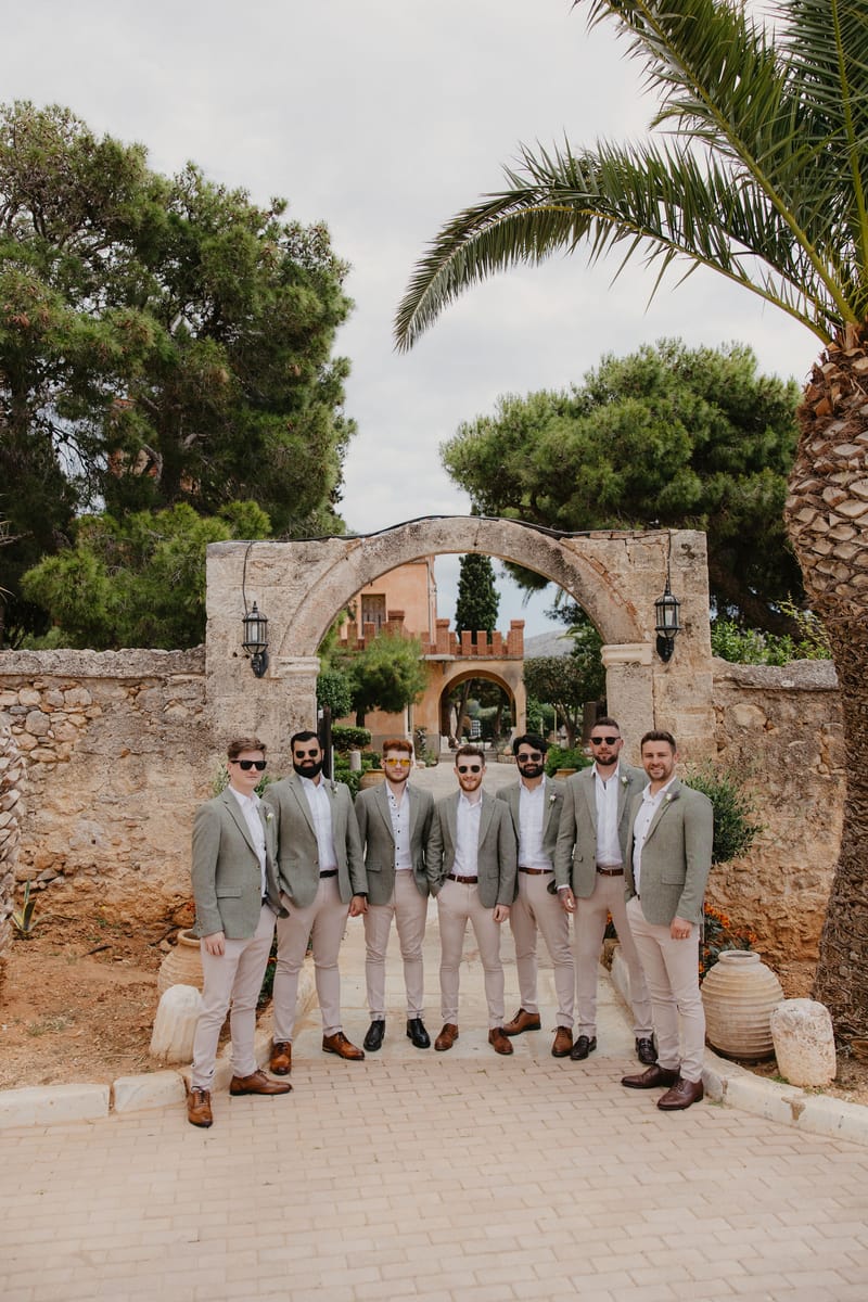 Aimee & Seymour Wedding at the Pyrgos Melissourgou