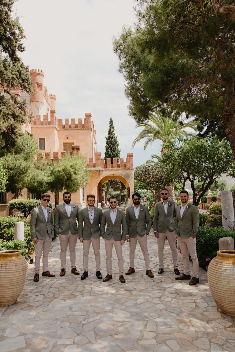 Aimee & Seymour Wedding at the Pyrgos Melissourgou