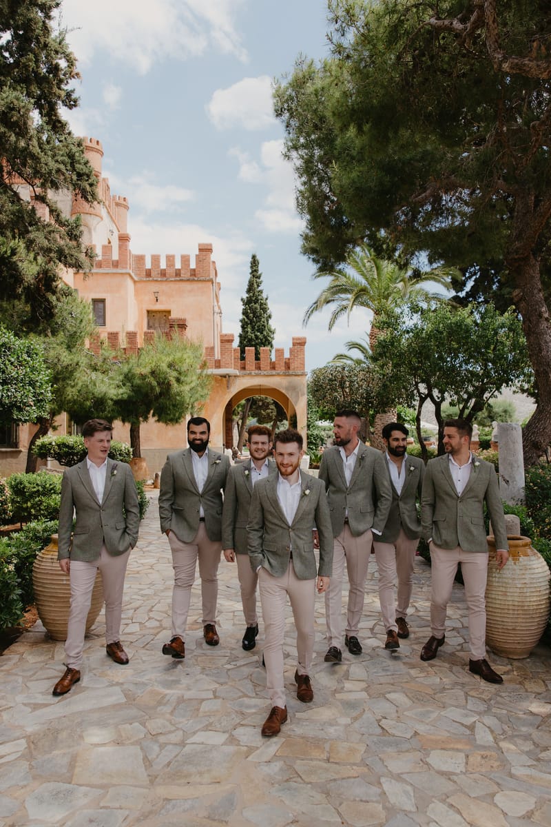 Aimee & Seymour Wedding at the Pyrgos Melissourgou