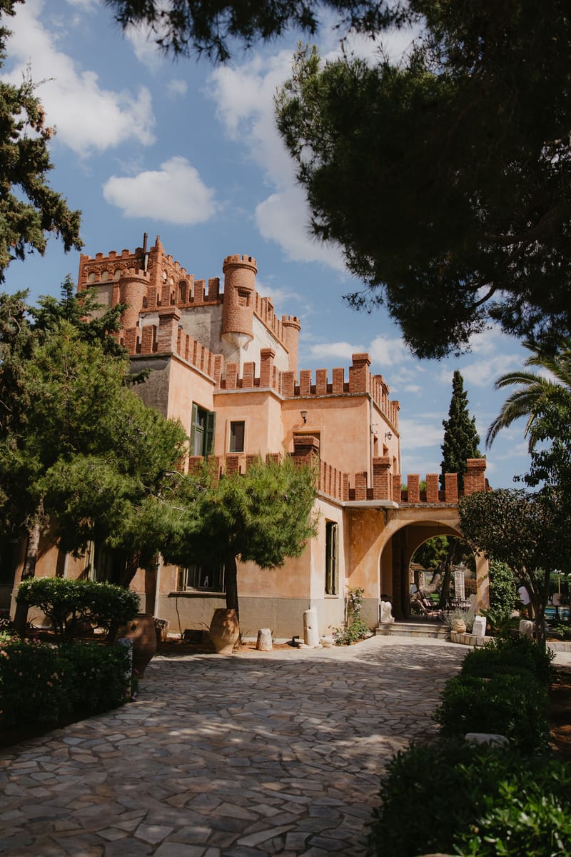 Aimee & Seymour Wedding at the Pyrgos Melissourgou