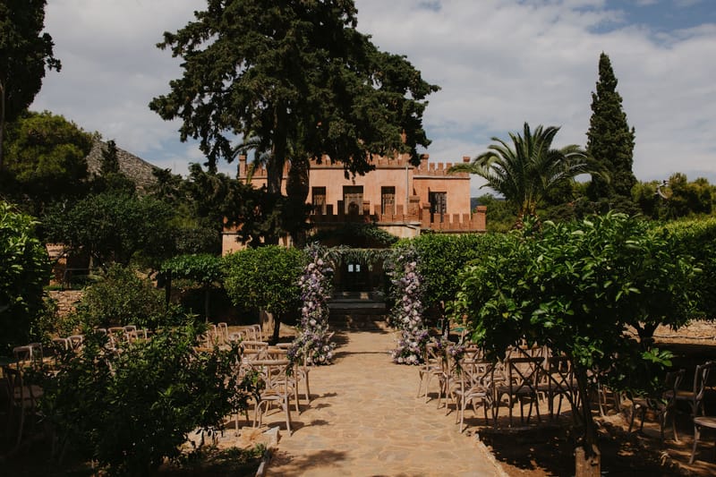 Aimee & Seymour Wedding at the Pyrgos Melissourgou