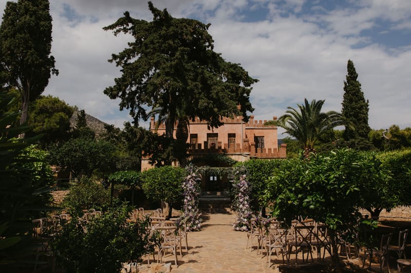 Aimee & Seymour Wedding at the Pyrgos Melissourgou