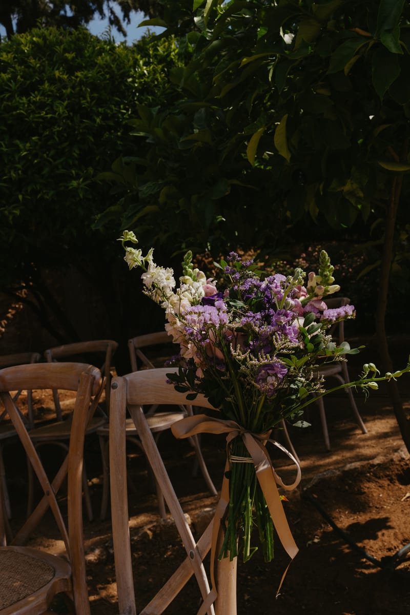 Aimee & Seymour Wedding at the Pyrgos Melissourgou