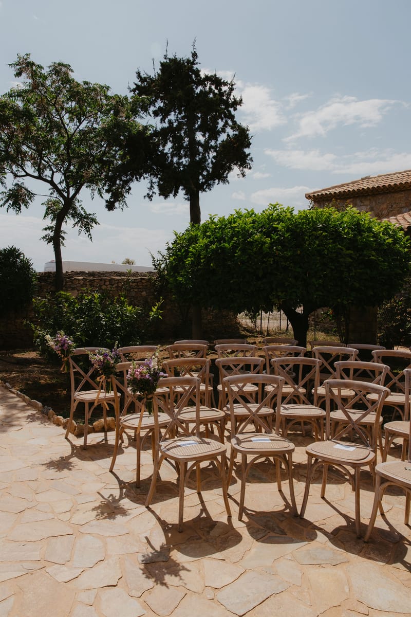 Aimee & Seymour Wedding at the Pyrgos Melissourgou