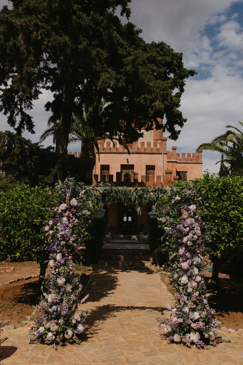 Aimee & Seymour Wedding at the Pyrgos Melissourgou