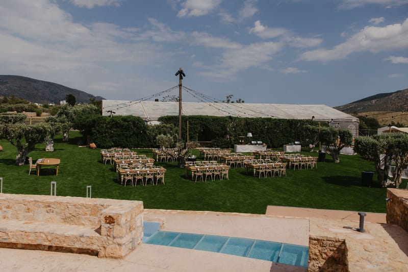 Aimee & Seymour Wedding at the Pyrgos Melissourgou