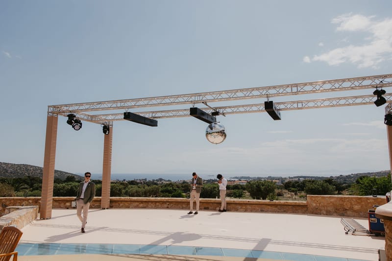 Aimee & Seymour Wedding at the Pyrgos Melissourgou