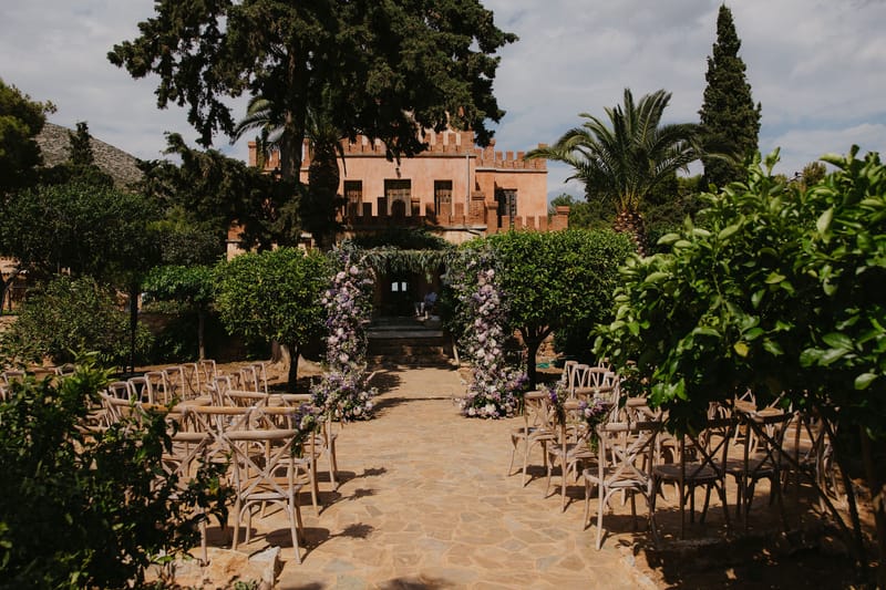 Aimee & Seymour Wedding at the Pyrgos Melissourgou