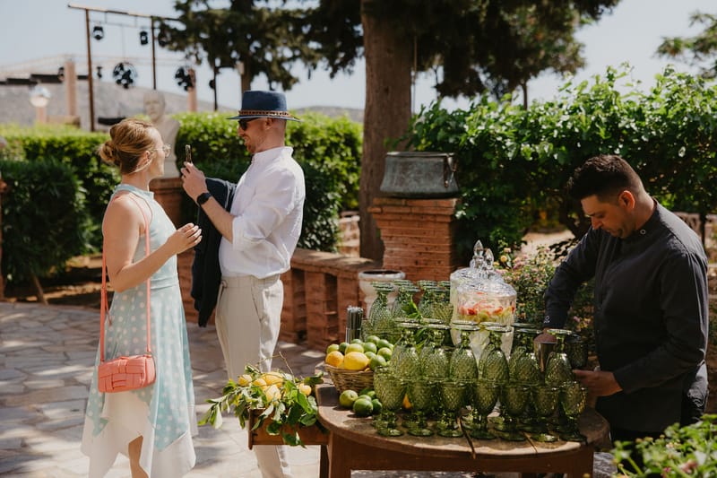 Aimee & Seymour Wedding at the Pyrgos Melissourgou