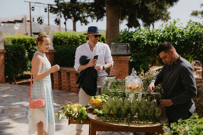 Aimee & Seymour Wedding at the Pyrgos Melissourgou