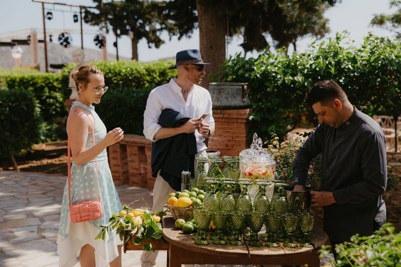 Aimee & Seymour Wedding at the Pyrgos Melissourgou