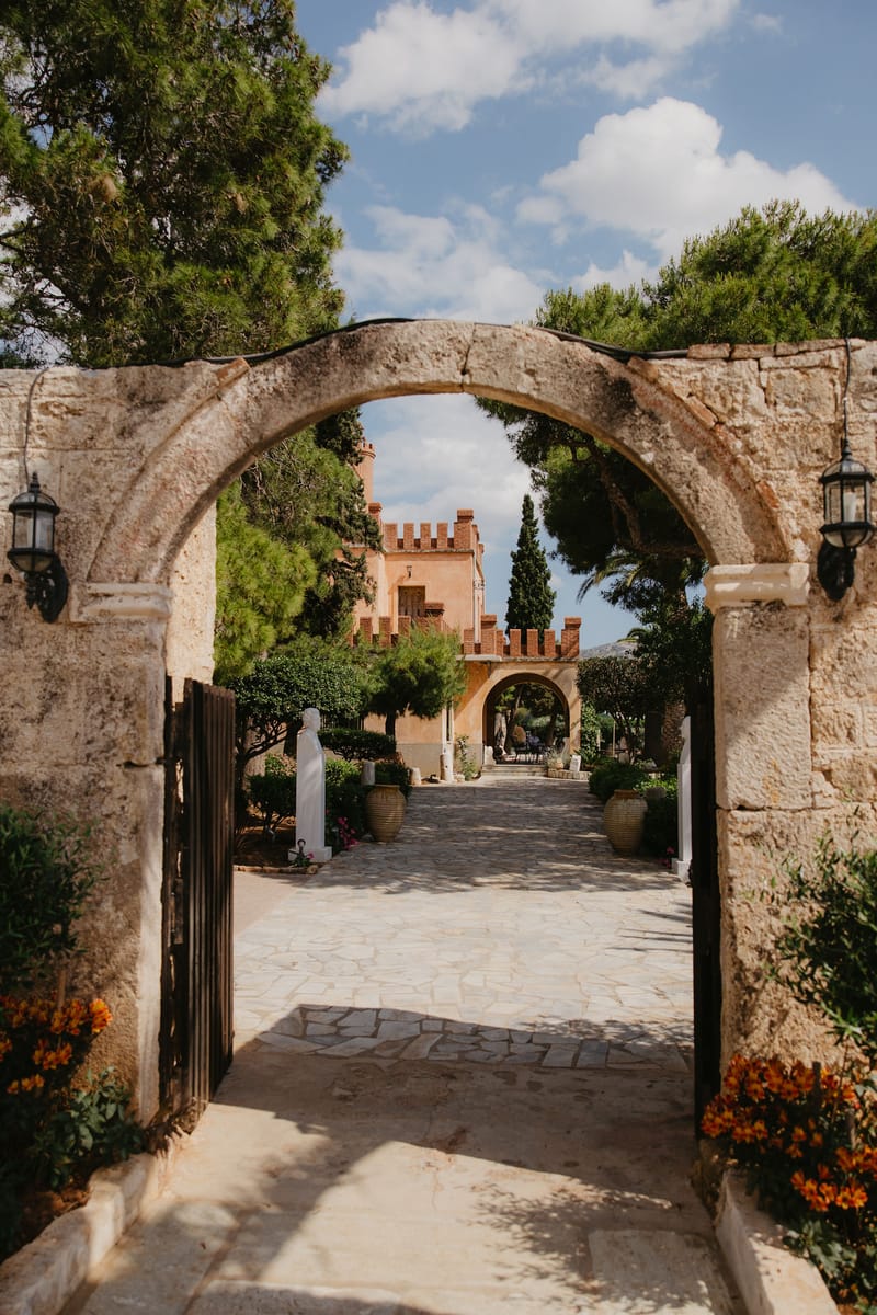 Aimee & Seymour Wedding at the Pyrgos Melissourgou