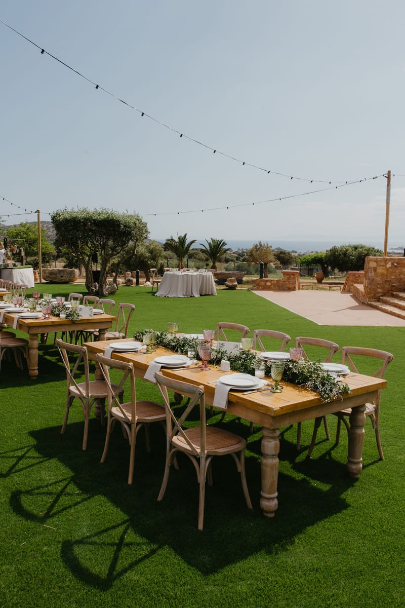 Aimee & Seymour Wedding at the Pyrgos Melissourgou