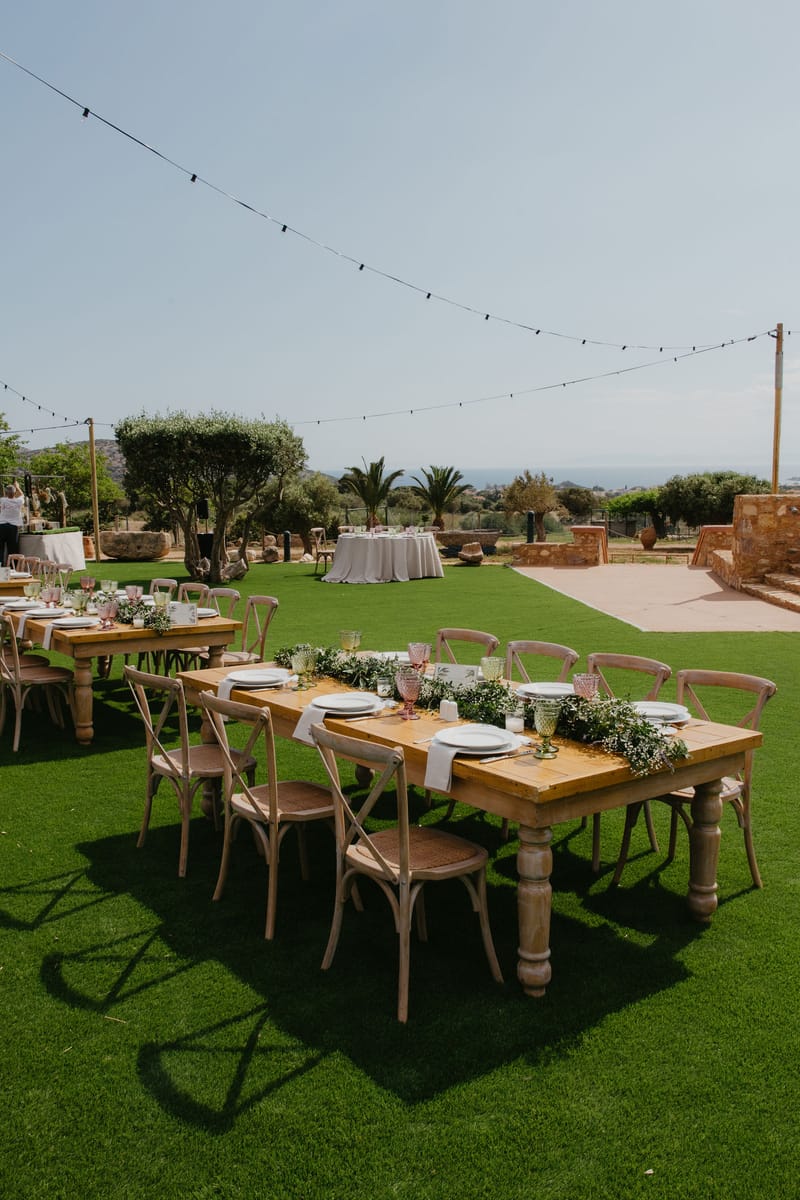 Aimee & Seymour Wedding at the Pyrgos Melissourgou