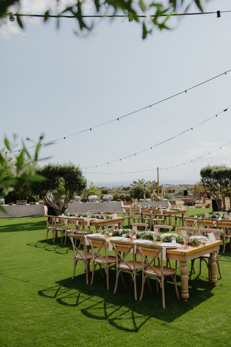 Aimee & Seymour Wedding at the Pyrgos Melissourgou