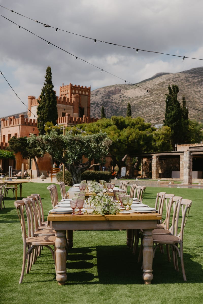 Aimee & Seymour Wedding at the Pyrgos Melissourgou