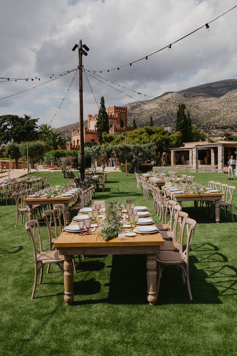 Aimee & Seymour Wedding at the Pyrgos Melissourgou