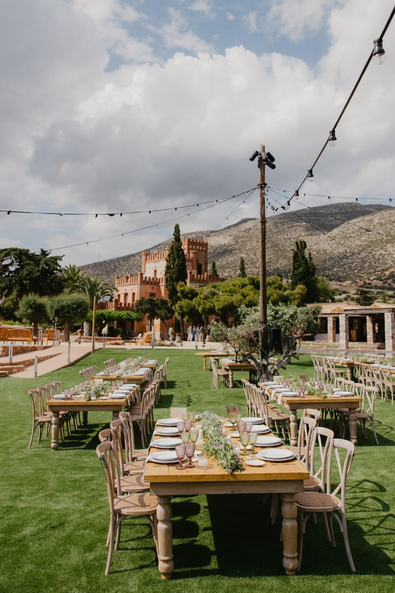 Aimee & Seymour Wedding at the Pyrgos Melissourgou