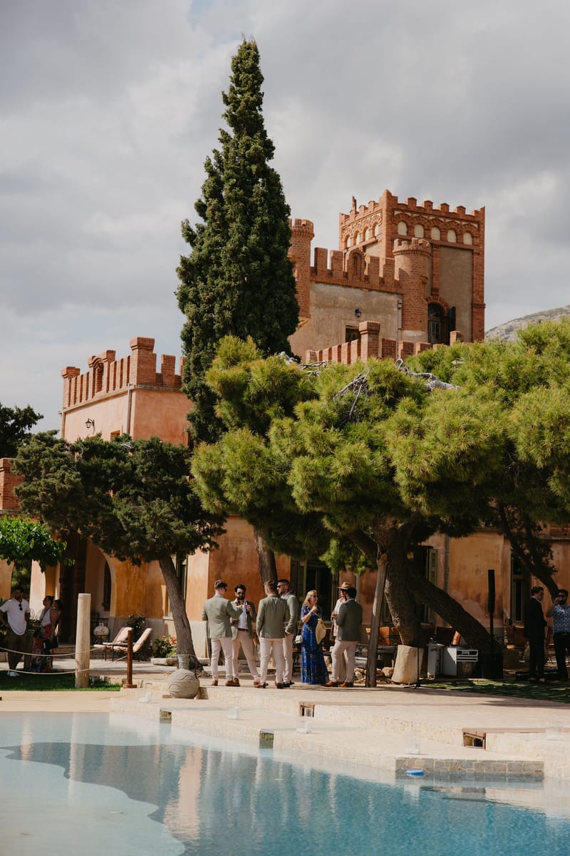 Aimee & Seymour Wedding at the Pyrgos Melissourgou