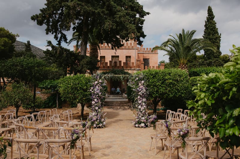 Aimee & Seymour Wedding at the Pyrgos Melissourgou