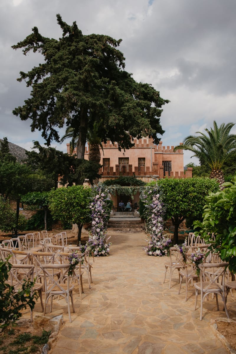 Aimee & Seymour Wedding at the Pyrgos Melissourgou