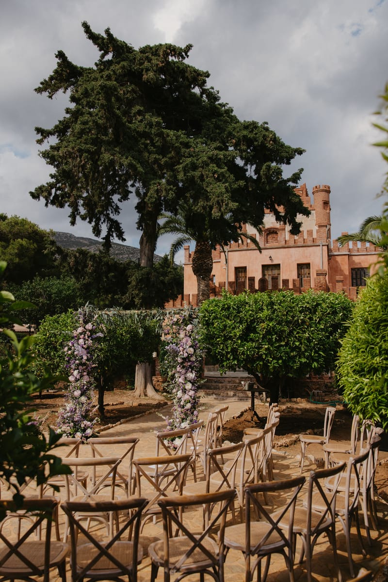 Aimee & Seymour Wedding at the Pyrgos Melissourgou