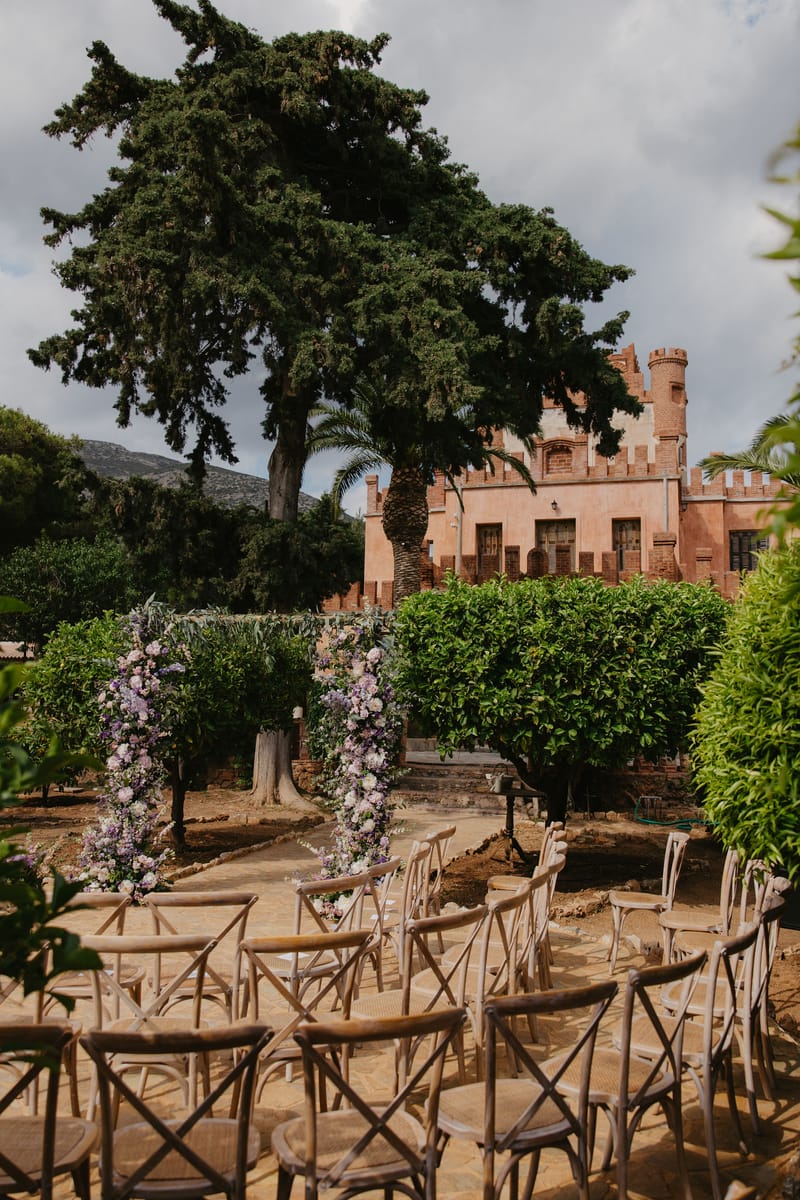 Aimee & Seymour Wedding at the Pyrgos Melissourgou