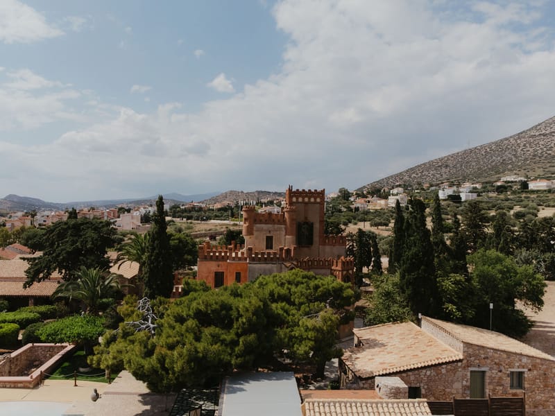 Aimee & Seymour Wedding at the Pyrgos Melissourgou