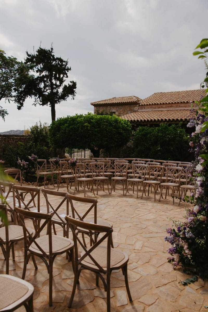 Aimee & Seymour Wedding at the Pyrgos Melissourgou