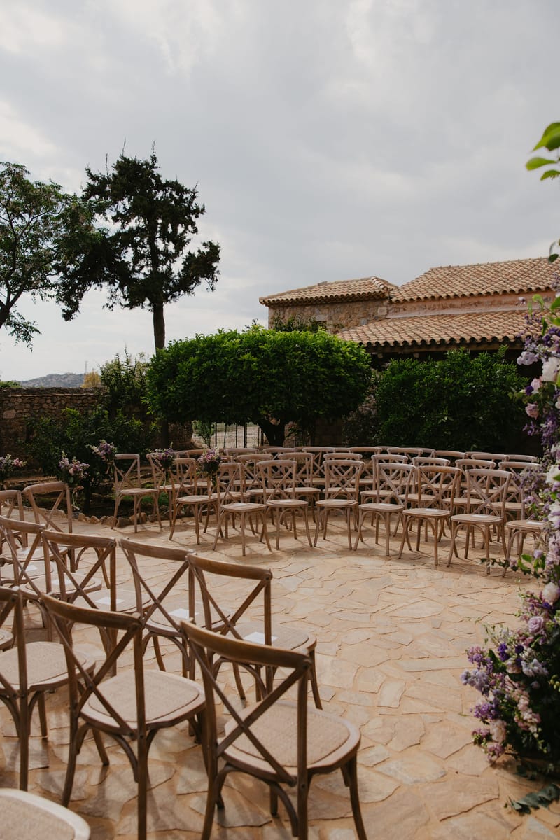 Aimee & Seymour Wedding at the Pyrgos Melissourgou