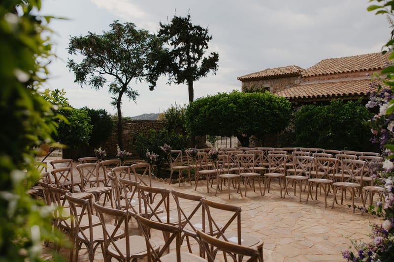 Aimee & Seymour Wedding at the Pyrgos Melissourgou