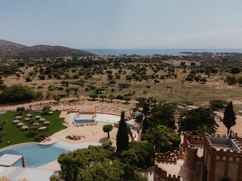 Aimee & Seymour Wedding at the Pyrgos Melissourgou