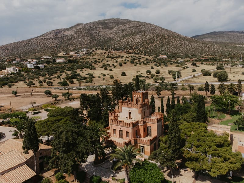 Aimee & Seymour Wedding at the Pyrgos Melissourgou