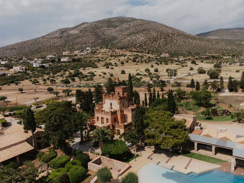 Aimee & Seymour Wedding at the Pyrgos Melissourgou