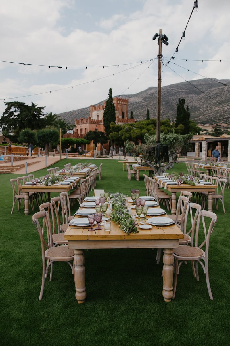 Aimee & Seymour Wedding at the Pyrgos Melissourgou