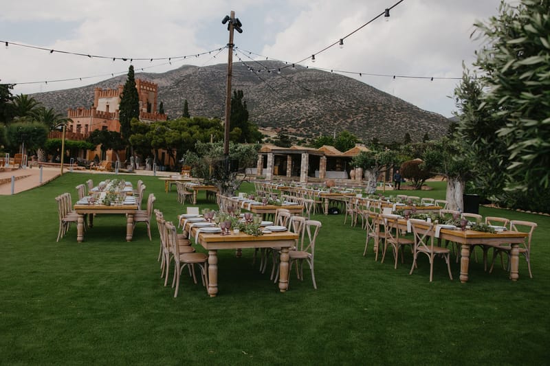 Aimee & Seymour Wedding at the Pyrgos Melissourgou