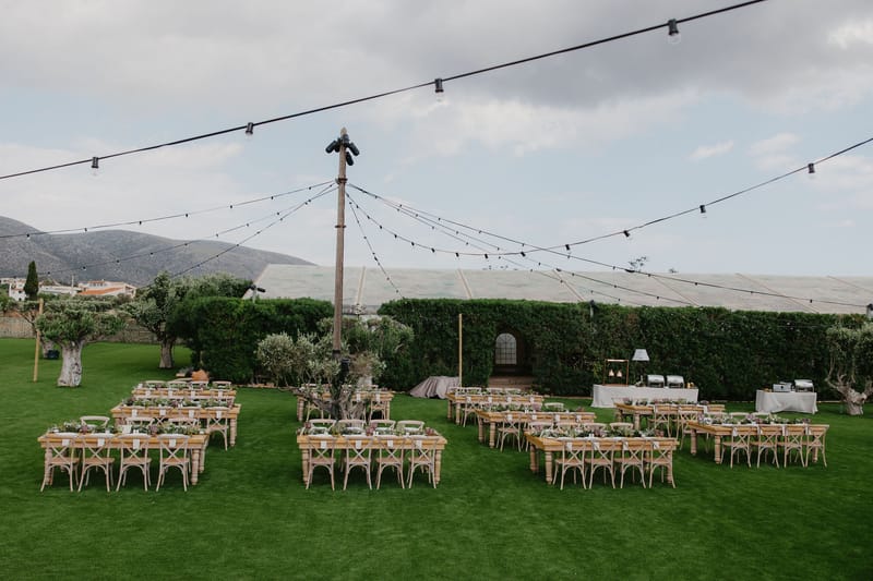 Aimee & Seymour Wedding at the Pyrgos Melissourgou