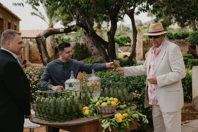 Aimee & Seymour Wedding at the Pyrgos Melissourgou