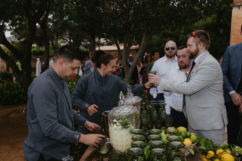 Aimee & Seymour Wedding at the Pyrgos Melissourgou