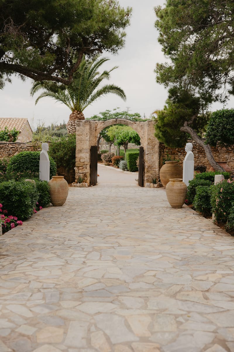 Aimee & Seymour Wedding at the Pyrgos Melissourgou