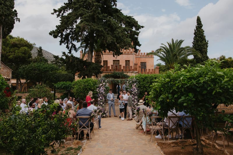 Aimee & Seymour Wedding at the Pyrgos Melissourgou