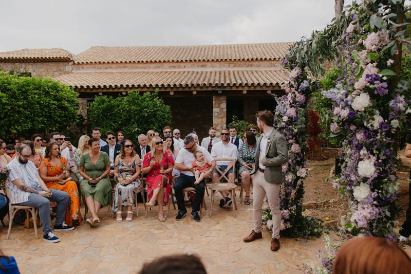 Aimee & Seymour Wedding at the Pyrgos Melissourgou