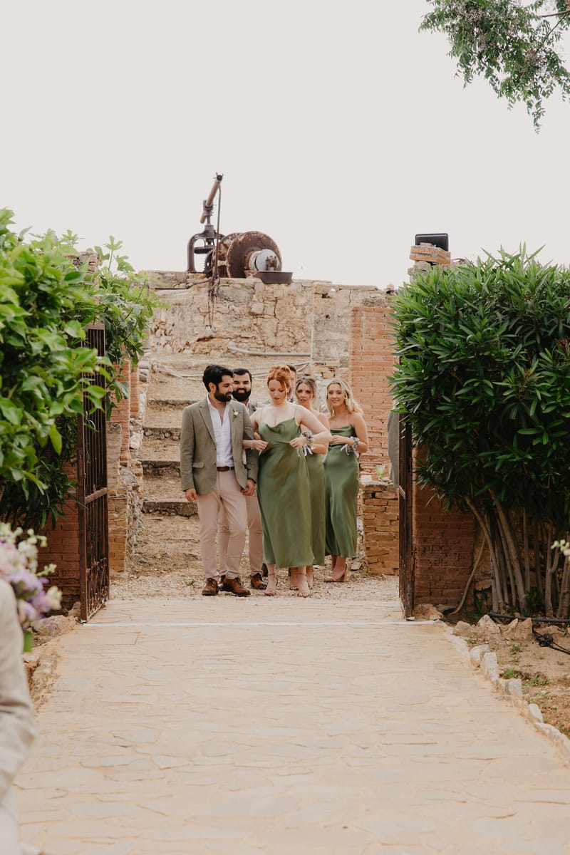 Aimee & Seymour Wedding at the Pyrgos Melissourgou